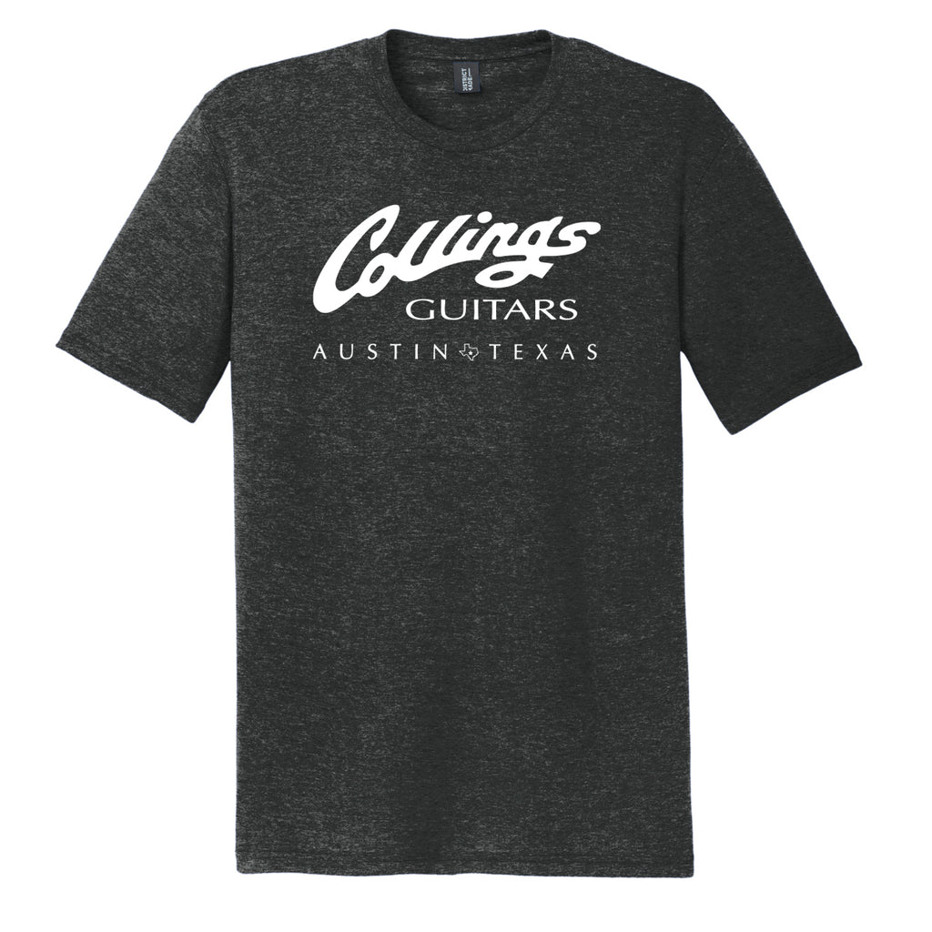 Mens Collings Logo T-Shirt Black Frost