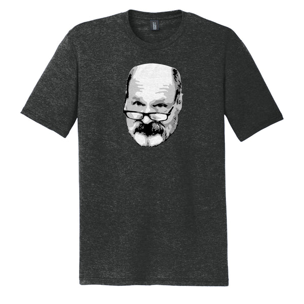 Mens Bill Collings Face T-Shirt Black Frost