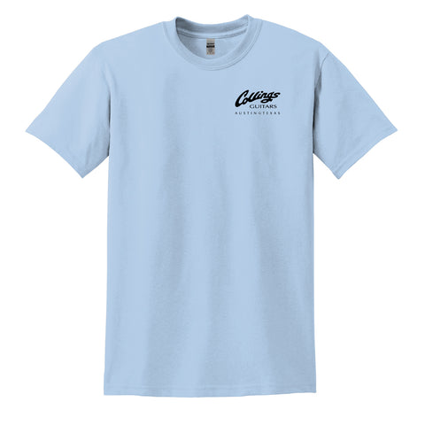 【R&D.M.Co-】BLUE BAND T-SHIRT(MEN'S) R & D.M.Co- オールドマンズテーラー コットン ブルー バンド T