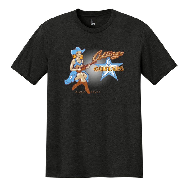 Collings Cowgirl T-Shirt Black Frost (Men's)